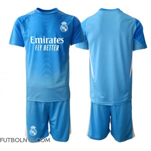 Camiseta Real Madrid Portero Primera Equipación para niños 2025-26 manga corta (+ pantalones cortos)